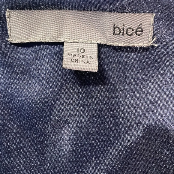 Bice by Anthropologie navy white sleeveless drop waist midi flapper dress 10 - Picture 14 of 16
